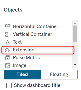 dashboard object image